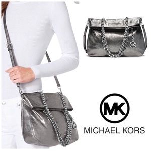 Michael Kors Lacey Fold Over Chain Tote